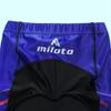Uriah Women's Cycling Shorts 3D Coolmax Gel Padded Meteor Purple Size L(CN) view 3