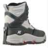 Korkers Darkhorse Women's w/Felt & Kling-On Soles, Color: Grey/Aqua, Size: 5 (FB2710-05) view 4