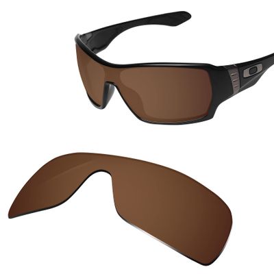 Glintbay 100% Precise-Fit Replacement Sunglass Lenses for Oakley Offshoot OO9190 - Polarized Brown