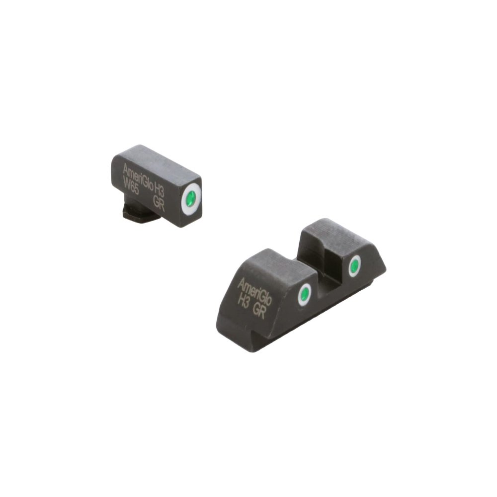 AMERIGLO Classic Series - Three-Dot Tritium Design Glock Set - Fits Gen 5 9mm/.40