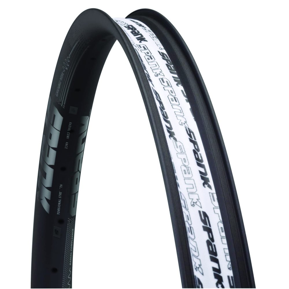 Spank 350 Rim (27.5, Black), Clincher Rim, Optimized for ASTM-4, All Mountain, Trail and Enduro, Lateral Stiffness and predictable handling, For Medium to Light Riders