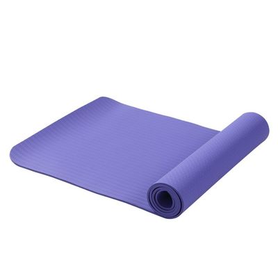 Non Slip Durable TPE - Lightweight - Eco-Friendly - Pilates Yoga Mat with Strap-Violet