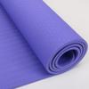 Non Slip Durable TPE - Lightweight - Eco-Friendly - Pilates Yoga Mat with Strap-Violet view 3