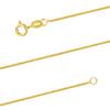 14kt Yellow Gold Plated Sterling Silver 1.3mm Cable Chain  Nickel-Free  Made in Italy  22 Inch