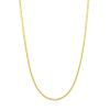 14kt Yellow Gold Plated Sterling Silver 1.3mm Cable Chain  Nickel-Free  Made in Italy  22 Inch view 2