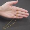 14kt Yellow Gold Plated Sterling Silver 1.3mm Cable Chain  Nickel-Free  Made in Italy  22 Inch view 4