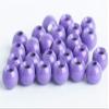 Blue Wing Olive Tungsten Beads for Fly Tying - 100 Pack (Purple, 4.6 mm (3/16)) view 1