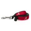 ZEP-PRO Alabama Crimson Tide Dog Collar & Leash Combo - NCAA UAL Red Black - Made in The U.S.A. (Medium (14-20")) view 2