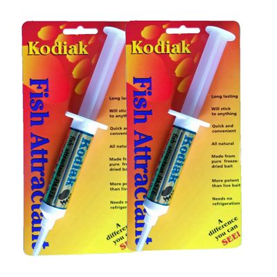 Kodiak Fish Attractant Injector 2 Pack Panfish Formula