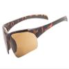 Eyekepper TR90 Unbreakable Sports Half-Rimless Bifocal Sunglasses Baseball Running Fishing Driving Golf Softball Hiking Matte Tortoise Frame Brown Lens +2.5 view 1