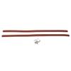 CH 2pcs / pair Women Girls Detachable PU Leather Bag Strap Belt Handle Shoulder Bag Accessories Belt Handbag Strap (Color1) view 1