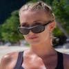 Eyekepper Sports Bifocal Sunglasses TR90 Unbreakable Outdoor Readers Matte Black-Blue Frame Grey Lens +1.0 view 2