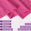 Your Choice Quick Dry Towel - Super Absorbent Microfiber for Gym, Travel, Camping | Ultra Compact & Lightweight(XXL/Rose Red) view 2
