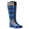 Fox River Unisex-Youth Big Kids Day Medium-Weight Ski Snow Over-The-Calf Socks (2 Pair Pack), Blue Asst, Small view 1