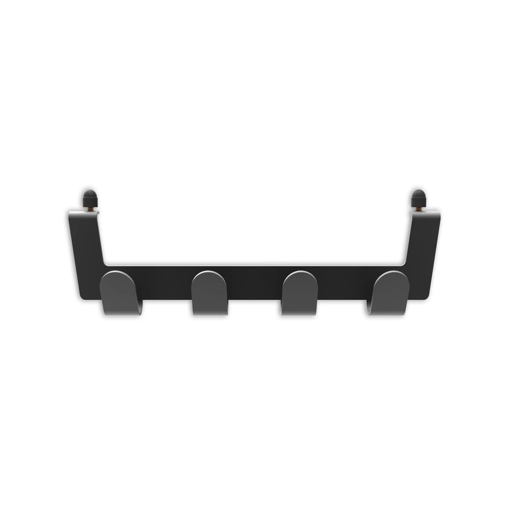 Stasdock Hang-On Add-On for Wall Mount Bike Storage | Extra Bike Gear Organizer Attachment | Accessory Race Bike Wall Rack | Store Helmet, Jacket & More (Happy Black)