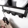 Stasdock Hang-On Add-On for Wall Mount Bike Storage | Extra Bike Gear Organizer Attachment | Accessory Race Bike Wall Rack | Store Helmet, Jacket & More (Happy Black) view 4