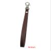 5Afashion 2 pcs Genuine Leather Wrist Strap for Wallet Clutch Wristlet Purse Keys Keychain Pouch (brown) view 2