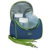 Drive Medical BP002 Pure Expressions Insulated Cooler Bag, Comes with 4 Ice Packs and Two 6oz Storage Bottles, Keeps Bottles Cold for Up to 8 Hours, Keeps Bottles Warem for Up to 4 Hours view 1