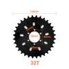 Bicycle Spoke Chain Wheel Bike Rear Wheel 32T Sprocket for Our Left Drive Motor Kit 16T Freewheel with Adapter for Motor MY1016Z (kit 2) view 3