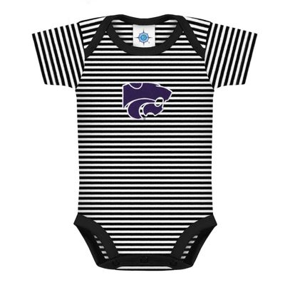 Creative Knitwear College Baby NCAA Infant Striped Bodysuit
