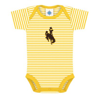 Creative Knitwear College Baby NCAA Infant Striped Bodysuit