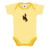 Creative Knitwear College Baby NCAA Infant Striped Bodysuit view 1