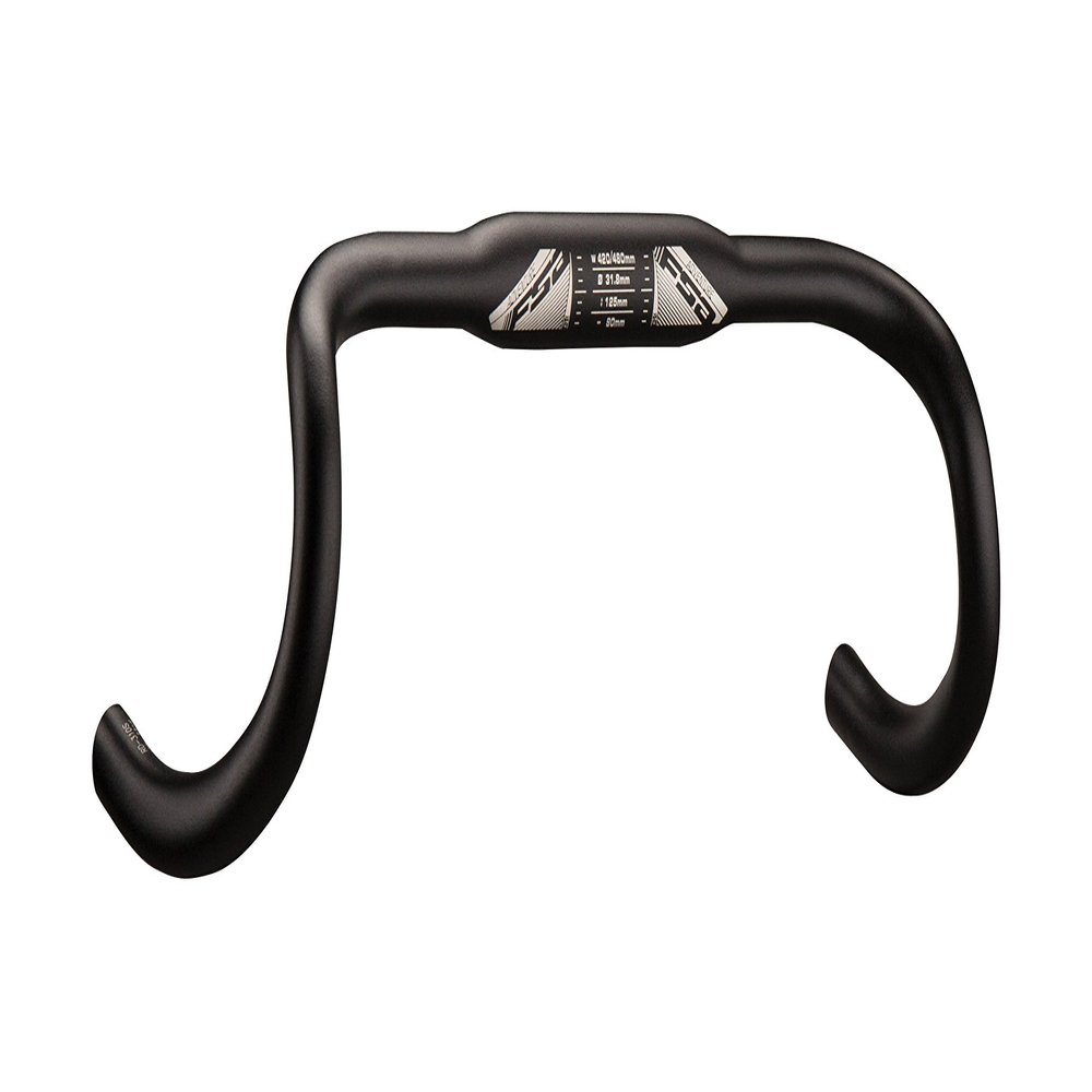 FSA Unisex's Adventure Compact Drop Handlebar, Black, 44 cm
