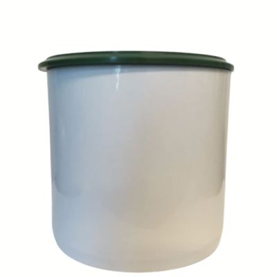 6" Putting Green Cup- USGA Regulation 4.25- Aluminum- Ivory and Green Golf Cup Cover