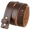 3840002 Genuine Full Grain Vintage One-Piece Leather Replacement Belt Strap 1-1/2"(38mm) Wide (Brown, 38) view 3