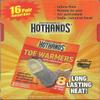 16 Pairs of HOTHANDS Toe Warmers with Adhesive (32 Total) 2 PACK view 1
