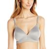 Warner's womens Cloud 9 Wire-free Contour Bra, Graphite Grey, 32B US view 1