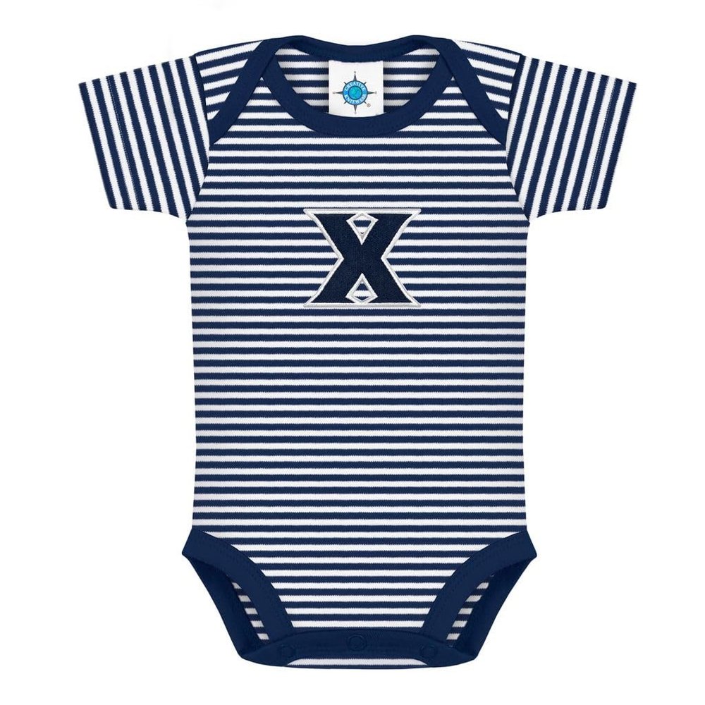 Creative Knitwear College Baby NCAA Infant Striped Bodysuit