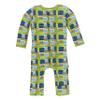 KicKee Pants Little Boys Print Coverall with Snaps - Amazon Houses, 9-12 Months view 1