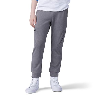 Lee Big Boy's X-Treme Comfort Pull-On Jogger Pant Pants, Smoke Gray Heather, 8 Slim