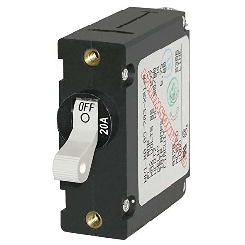 AMRB-7214 * A-Series Rocker Circuit Breaker - Single Pole 20A