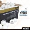GEWO Unisex - Adult Ball Training Club 40+ Table Tennis Ball, White, 72 Balls view 2