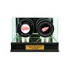 Double Puck Display Case with Engraving view 1