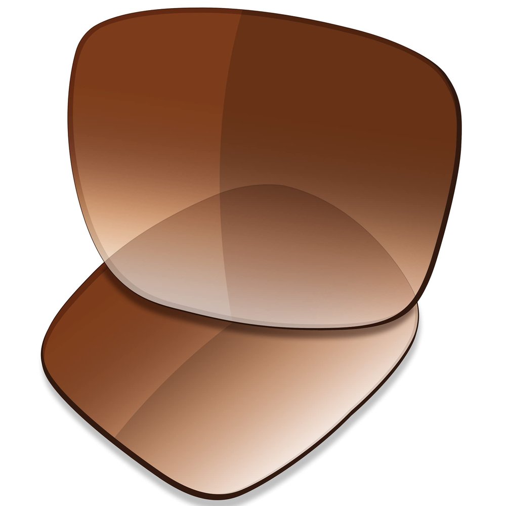 SAUCER Premium Replacement Lenses for Oakley Holbrook OO9102 | UV400 Protection, Anti-Scratch, Precise Fit & Enhanced Clarity Sunglasses High Defense - Brown Gradient Tint Polarized