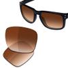 SAUCER Premium Replacement Lenses for Oakley Holbrook OO9102 | UV400 Protection, Anti-Scratch, Precise Fit & Enhanced Clarity Sunglasses High Defense - Brown Gradient Tint Polarized view 2
