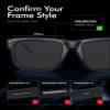 SAUCER Premium Replacement Lenses for Oakley Holbrook OO9102 | UV400 Protection, Anti-Scratch, Precise Fit & Enhanced Clarity Sunglasses High Defense - Brown Gradient Tint Polarized view 3