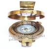 Saheera Nautical Lot of 5 Vintage Military British Prismatic Compass Solid Shiny Brass Finish view 2