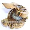 Saheera Nautical Lot of 5 Vintage Military British Prismatic Compass Solid Shiny Brass Finish view 3