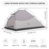 Naturehike Cloud-Up 2 Person Tent Lightweight Backpacking Tent with Footprint - Free Standing Ultralight Camping Hiking Backpack Tents Two Person Tent view 2