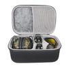 co2CREA Hard Travel Case Compatible with Howard Leight Impact Sport OD Electric Earmuff replacement for Genesis Sharp-Shooter Safety Eyewear Glasses view 1