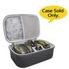 co2CREA Hard Travel Case Compatible with Howard Leight Impact Sport OD Electric Earmuff replacement for Genesis Sharp-Shooter Safety Eyewear Glasses view 2