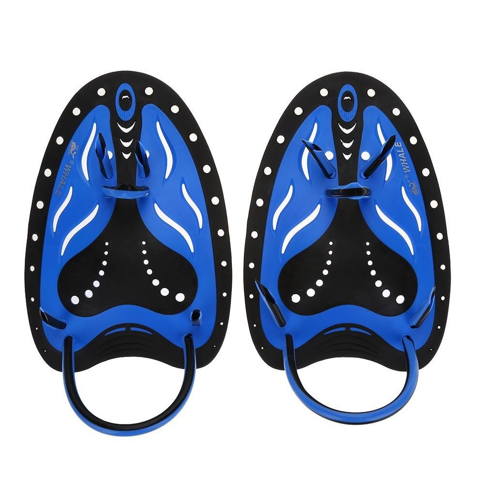 VGEBY Swimming Hand Paddles, Adjustable Diving Training Hand Fin Flippers Gloves Equipment(S-Blue) Hand Paddles Swim Swim Training Hand Paddles for Small Kids Swim Hand Paddles Kids