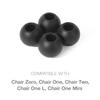 Helinox Chair Stabilizing Rubber Ball Feet (Set of 4), 45 mm view 2