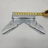 (2) Pontoon Wing Brackets Bunk Bolster Boat Pontoon Trailer V Wing Brackets view 2