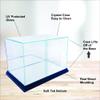 Rectangle Football Helmet Display Case with Sport Moulding view 4