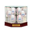 Perfect Cases 6 Baseball Display Case with Engraving and Conservation Glass (99% UV) view 1